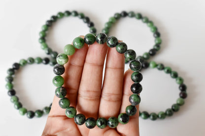 Ruby Zoisite Bracelet (Masculine &amp; Feminine Energies and Harmony ).  DestGlow
