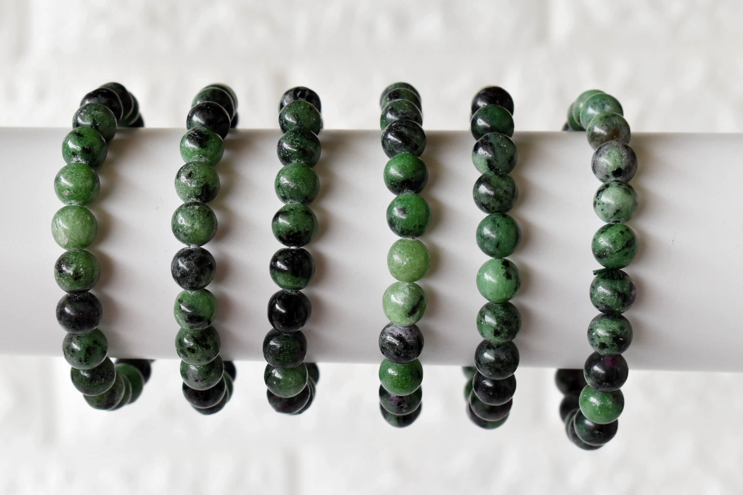 Ruby Zoisite Bracelet (Masculine &amp; Feminine Energies and Harmony ).  DestGlow