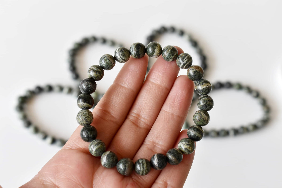 Seraphinite Bracelet (Self-Healing and Passion)  DestGlow