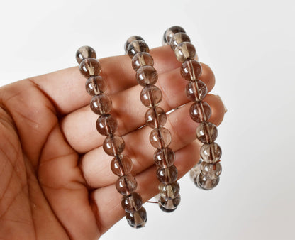 Smokey Quartz Bracelet (Depression and Abundance)  DestGlow