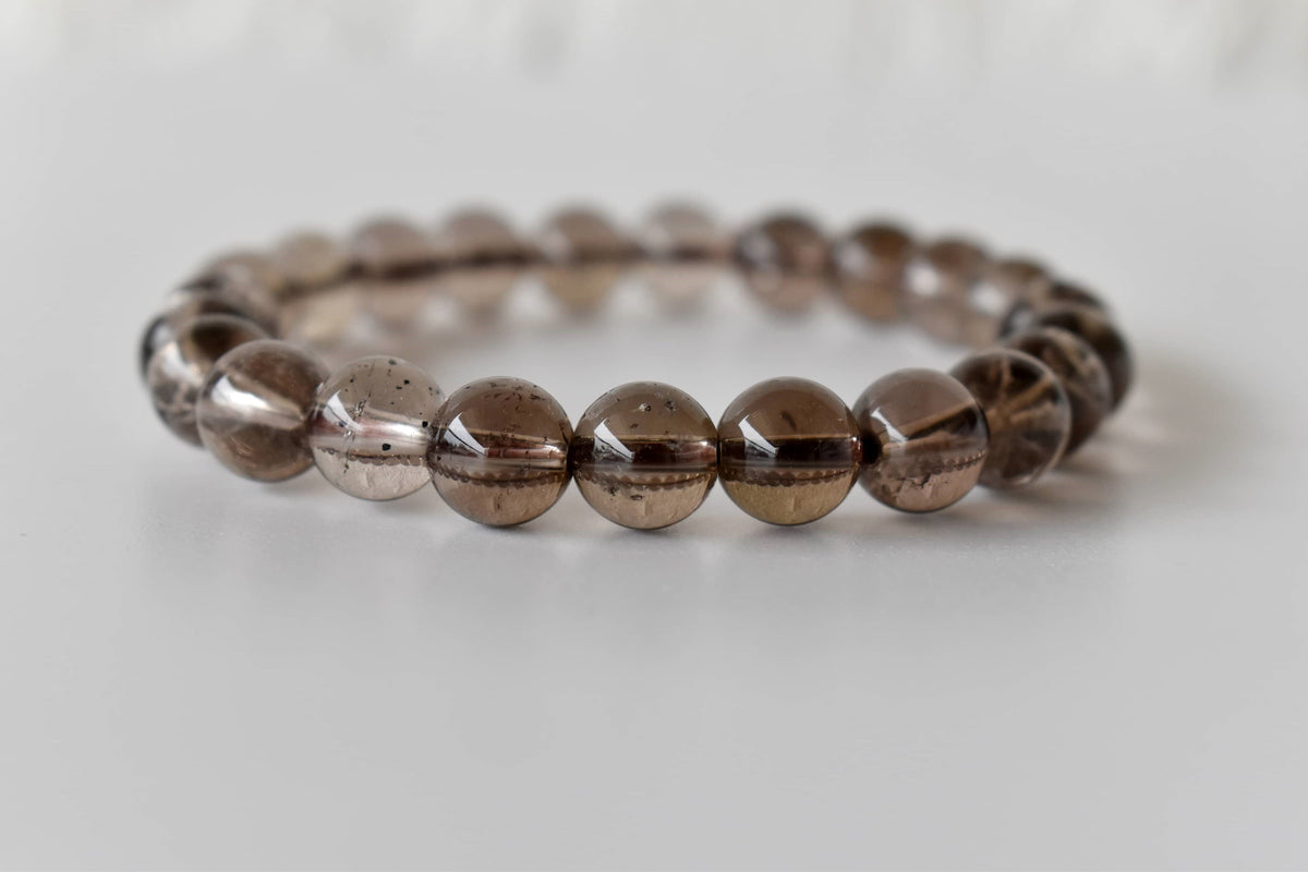 Smokey Quartz Bracelet (Depression and Abundance)  DestGlow