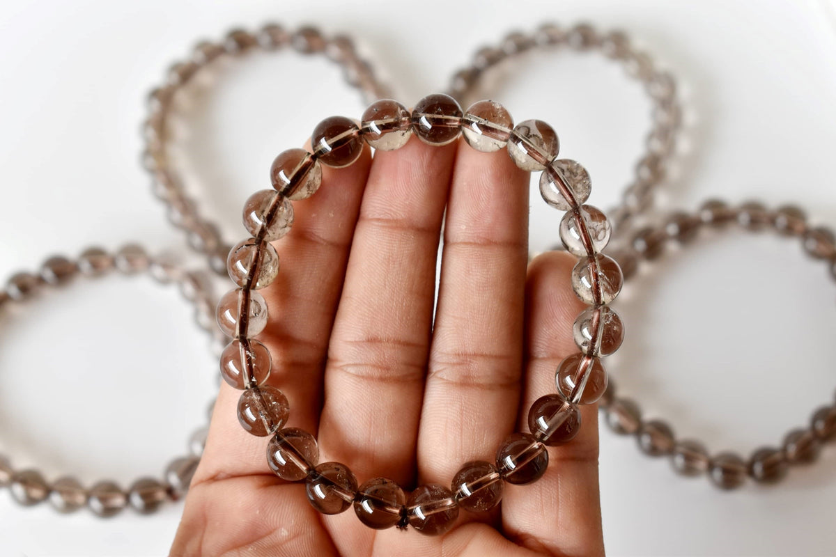 Smokey Quartz Bracelet (Depression and Abundance)  DestGlow