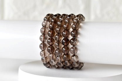 Smokey Quartz Bracelet (Depression and Abundance)  DestGlow