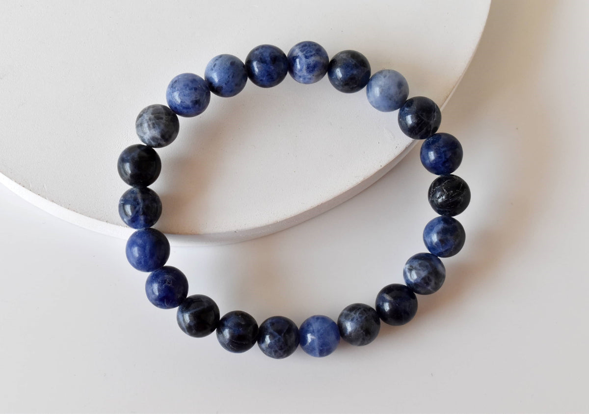 Sodalite Bracelet (Emotional Balance and Self-Acceptance)  DestGlow
