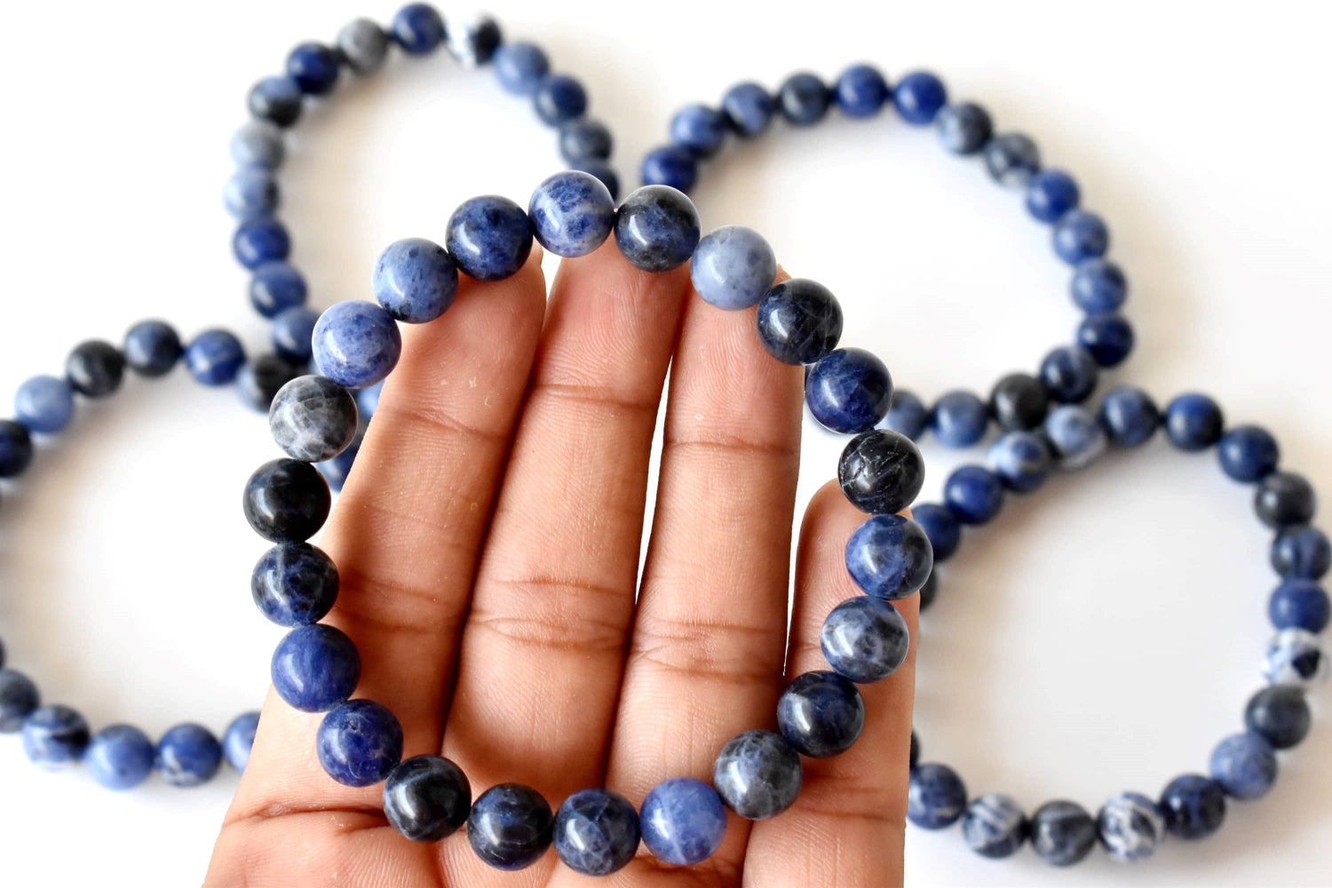 Sodalite Bracelet (Emotional Balance and Self-Acceptance)  DestGlow