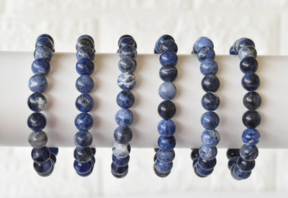 Sodalite Bracelet (Emotional Balance and Self-Acceptance)  DestGlow