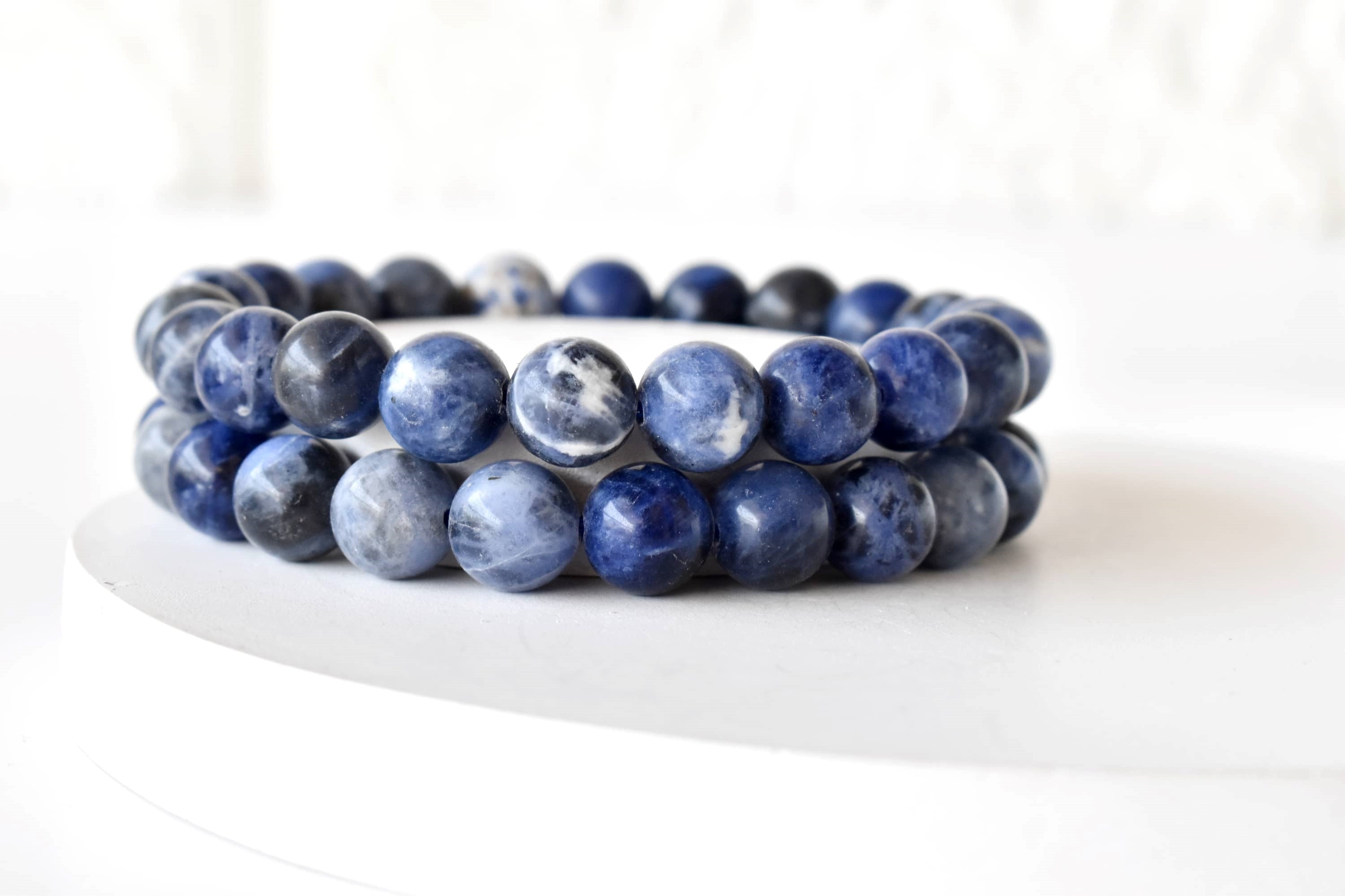 Sodalite Bracelet (Emotional Balance and Self-Acceptance)  DestGlow