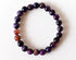 Violet Heated Tiger Cats Eye Bracelet (Creativity and Intuition).  DestGlow