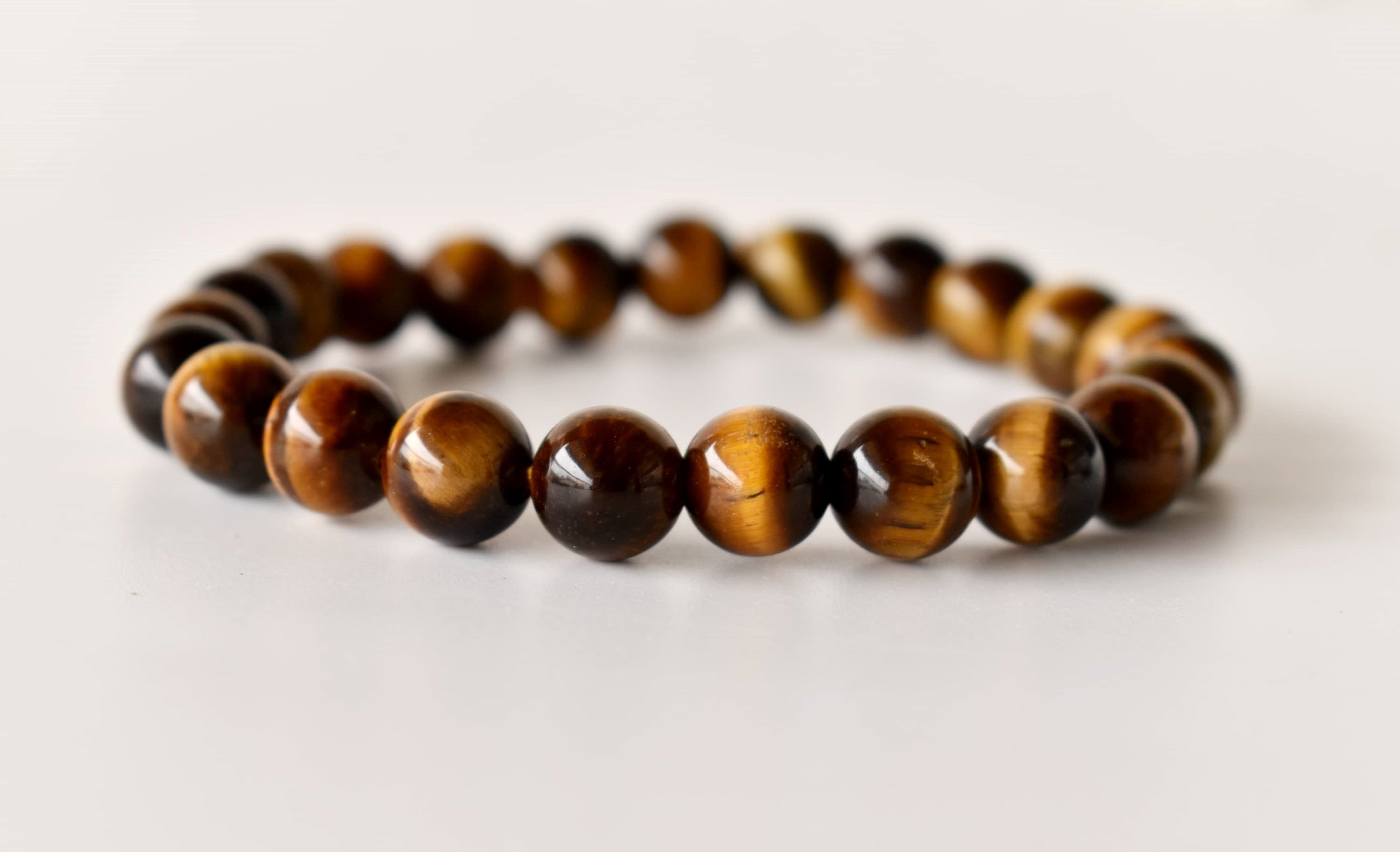 Tiger Eye Bracelet (Spiritual Stability and Self-Confidence)  DestGlow