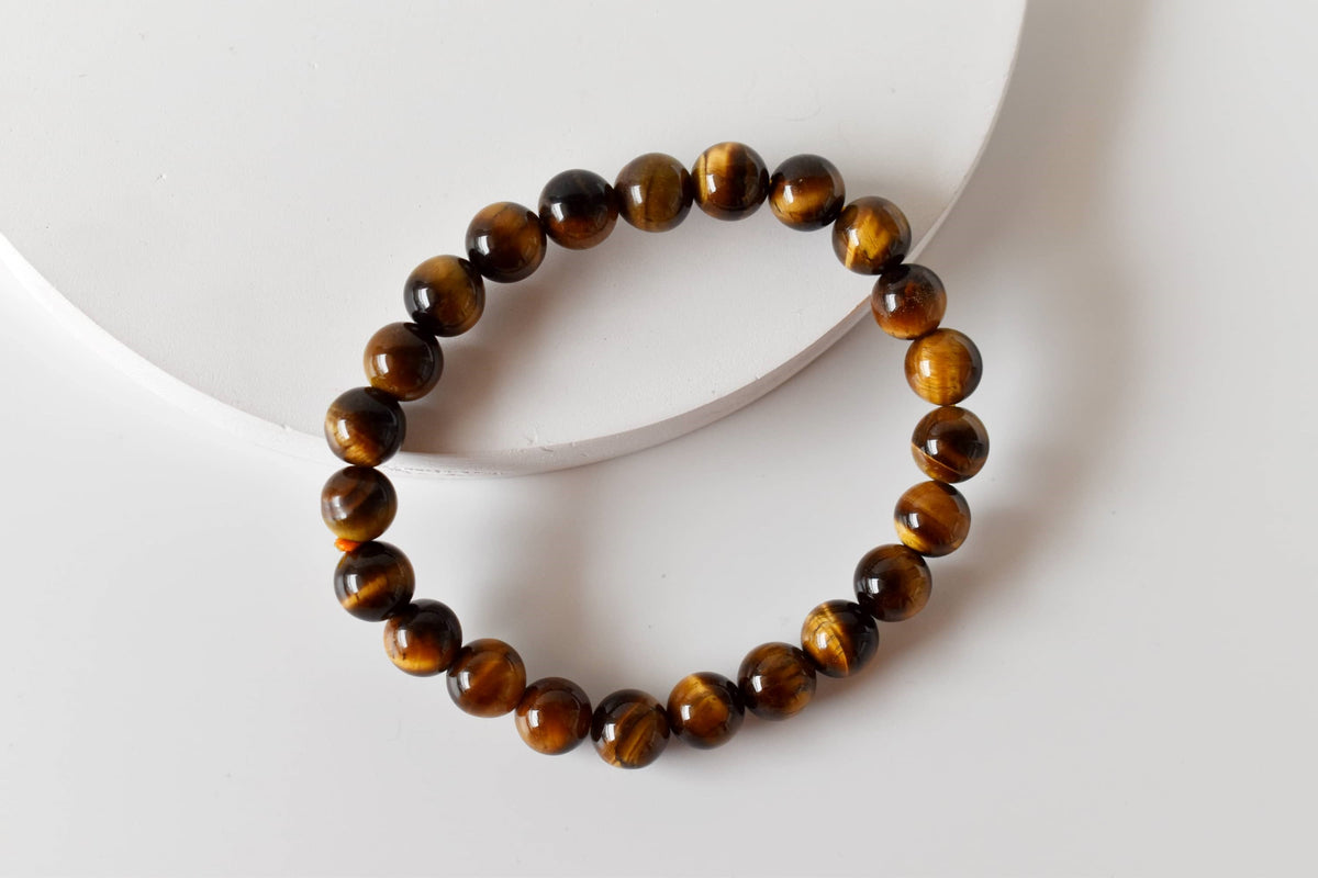 Tiger Eye Bracelet (Spiritual Stability and Self-Confidence)  DestGlow