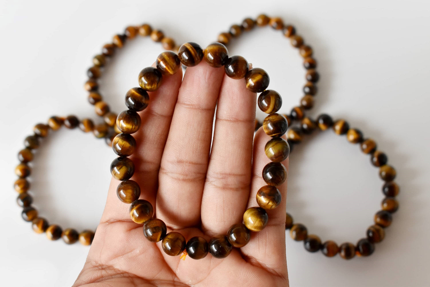 Tiger Eye Bracelet (Spiritual Stability and Self-Confidence)  DestGlow