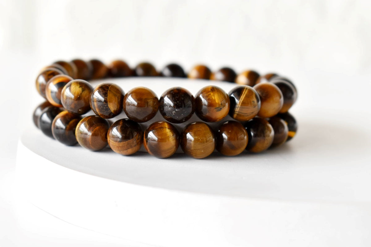 Tiger Eye Bracelet (Spiritual Stability and Self-Confidence)  DestGlow
