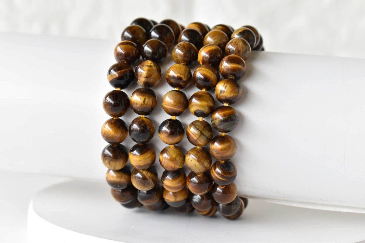 Tiger Eye Bracelet (Spiritual Stability and Self-Confidence)  DestGlow