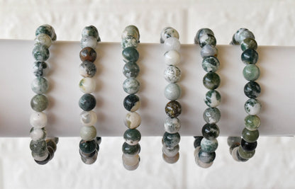 Tree Agate Bracelet (Sense of Peace and Inner Tranquility)  DestGlow
