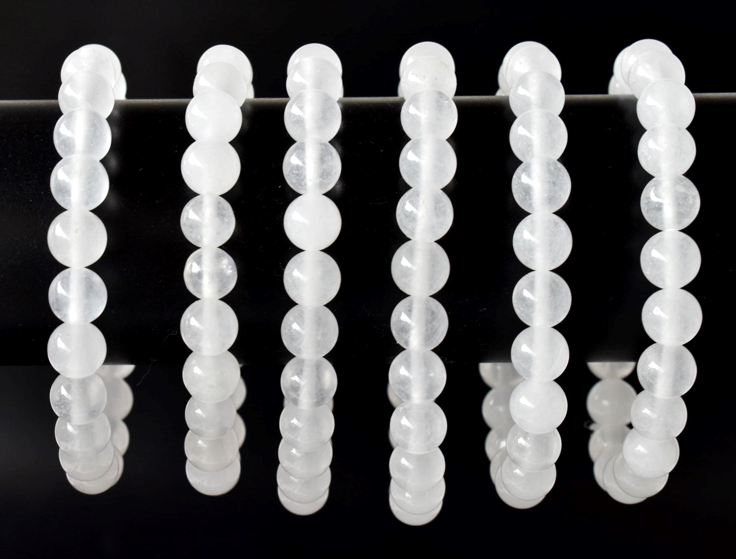 White Agate Bracelet (Concentration and Trauma)  DestGlow