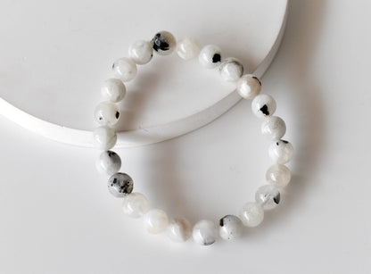 Rainbow Moonstone Bracelet (Growth and Inspiration)  DestGlow