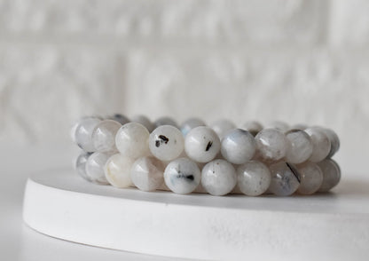 Rainbow Moonstone Bracelet (Growth and Inspiration)  DestGlow