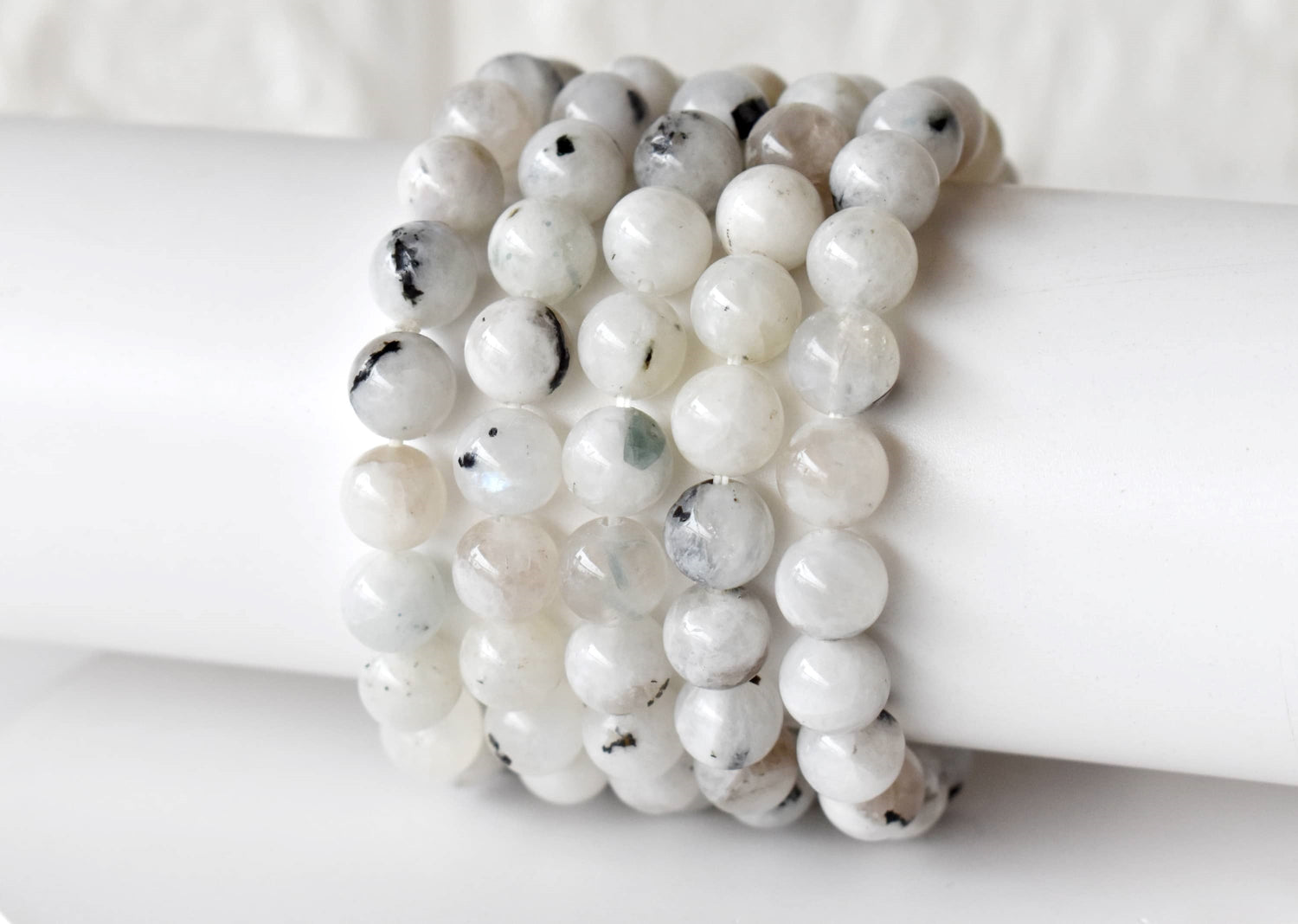 Rainbow Moonstone Bracelet (Growth and Inspiration)  DestGlow