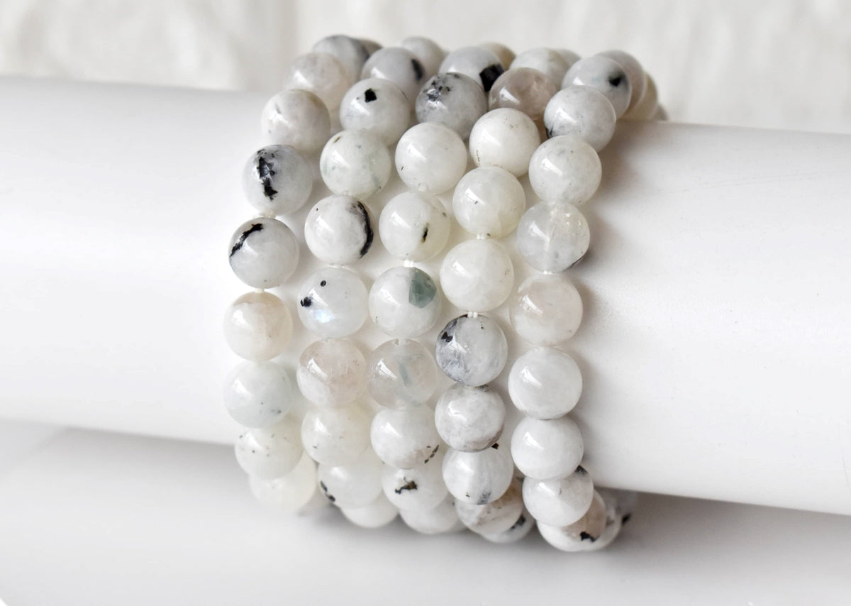 Rainbow Moonstone Bracelet (Growth and Inspiration)  DestGlow