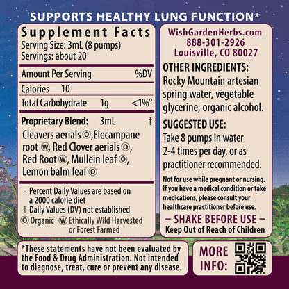 Respiratory Strength Daily Support by WishGarden Herbs