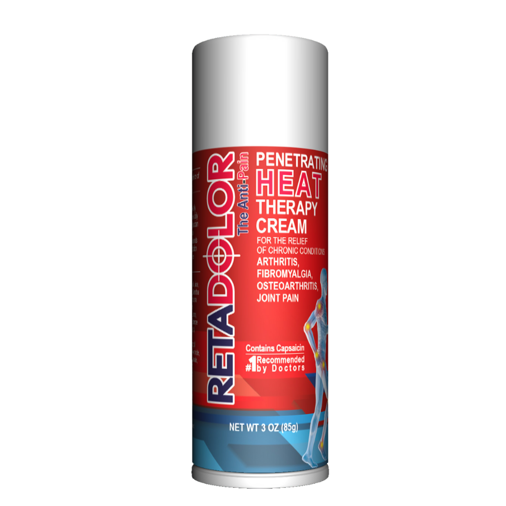 Retadolor Heat Therapy Roll-On (3 oz) by Farmacias Savia