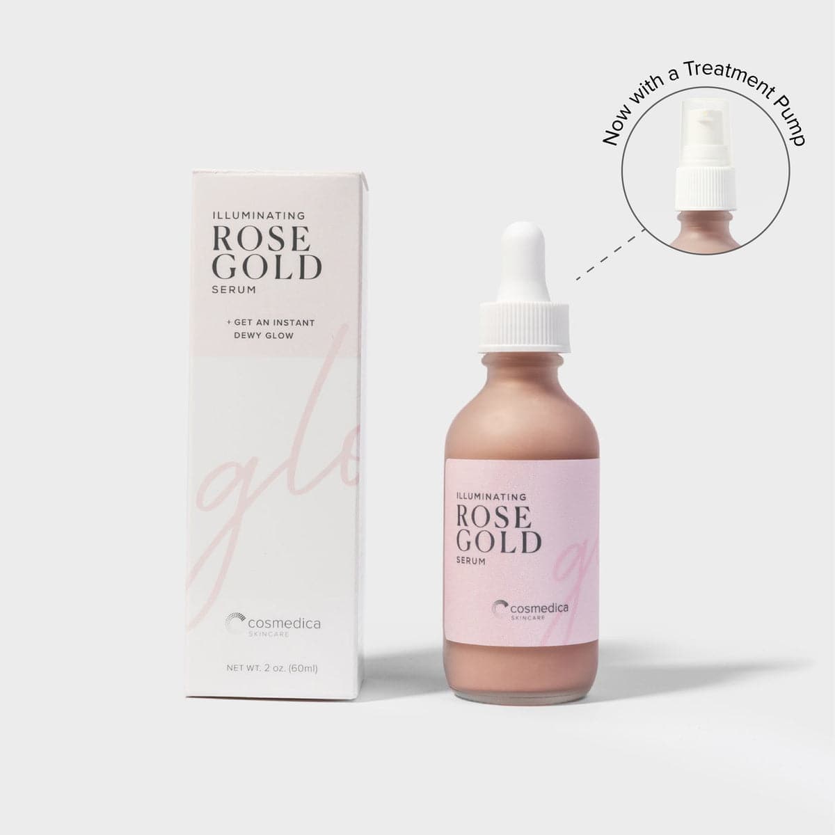 Illuminating Rose Gold Facial Serum by Cosmedica Skincare