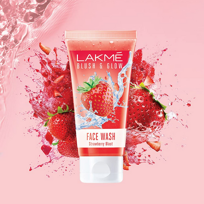 Lakme Blush &amp; Glow Strawberry Freshness Gel Face Wash