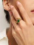 Exquisite Emerald Ring - Enchanted Branch by LINTICO