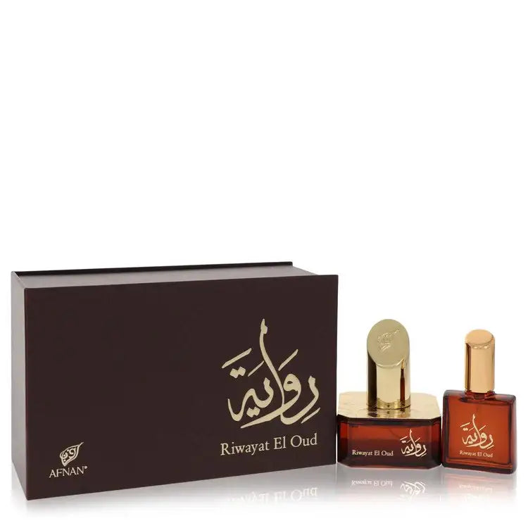 Riwayat El Oud + Free .67 oz Travel By Afnan Perfume for Women