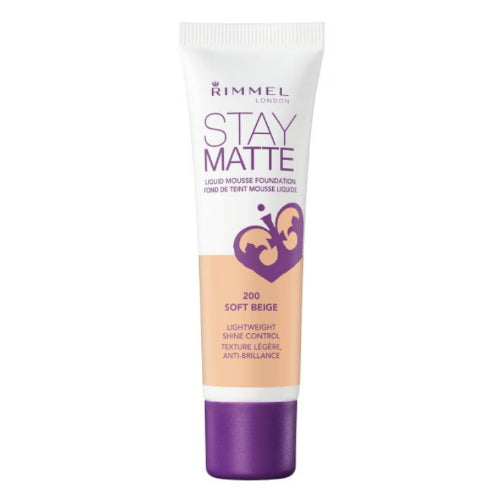 RIMMEL LONDON Stay Matte Liquid Mousse Foundation - Soft Beige 