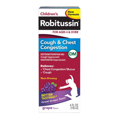 Robitussin Children’s Variety Cough Syrup (4 oz) by Farmacias Savia