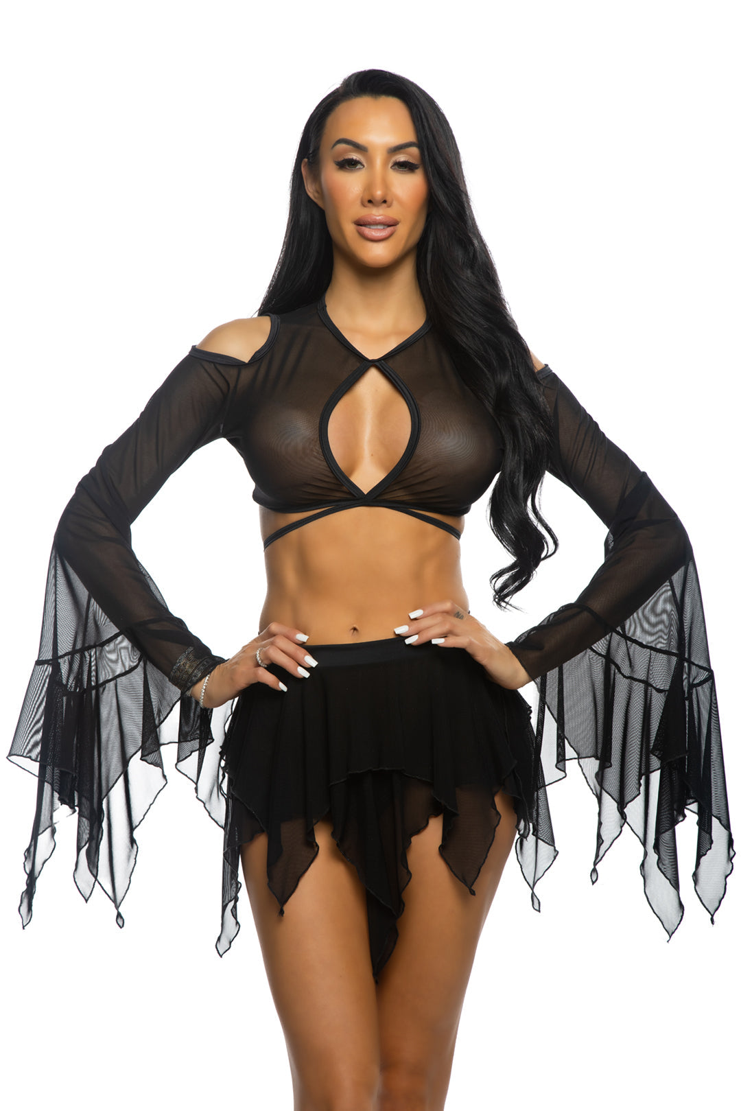 Mesh Flow Skirt 
