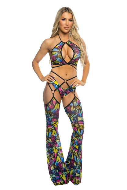 Mesh Wrap Halter