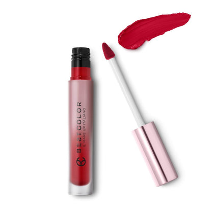 Best Color, Invincible Matte Liquid Lipstick by Damask Rose