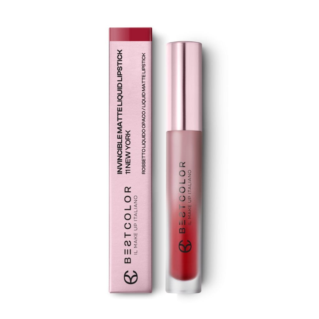 Best Color, Invincible Matte Liquid Lipstick by Damask Rose