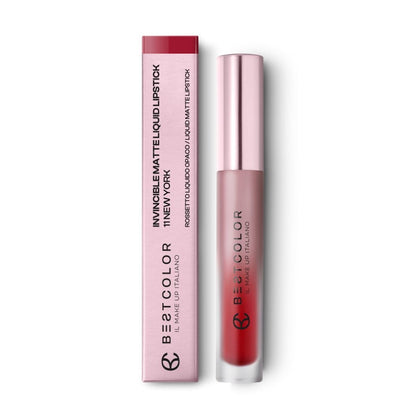Best Color, Invincible Matte Liquid Lipstick by Damask Rose