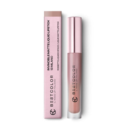 Best Color, Invincible Matte Liquid Lipstick by Damask Rose
