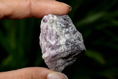 Purple Fluorite Rough Natural Stones 1 inch Purple Fluorite Raw Stones, Raw Crystal Chunks in pack size 4oz, 1/2lb, 1lb.  DestGlow