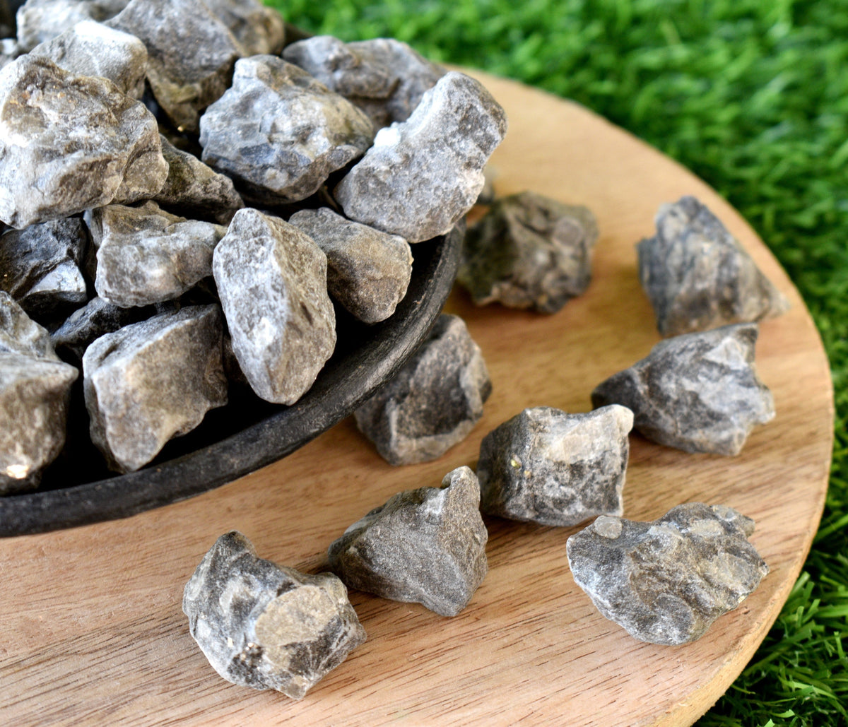 Scapolite Rough Natural Stones 1 inch Scapolite Raw Stones, Raw Crystal Chunks in pack size 4oz, 1/2lb, 1lb.  DestGlow