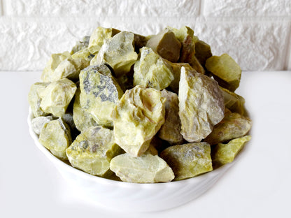 Serpentine Rough Rocks (Inspiration and Mastering Fear )  DestGlow