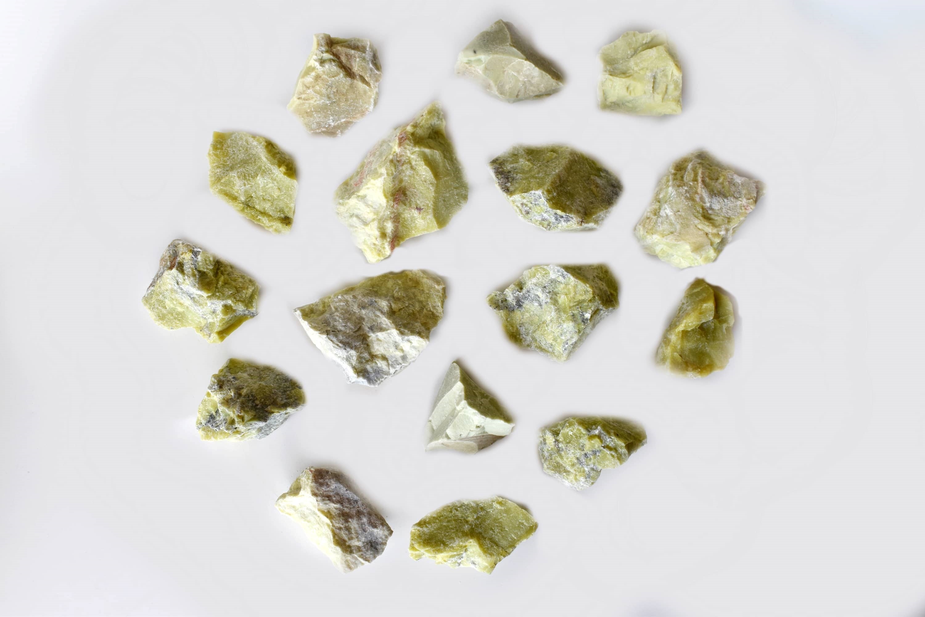 Serpentine Rough Rocks (Inspiration and Mastering Fear )  DestGlow