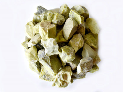 Serpentine Rough Rocks (Inspiration and Mastering Fear )  DestGlow