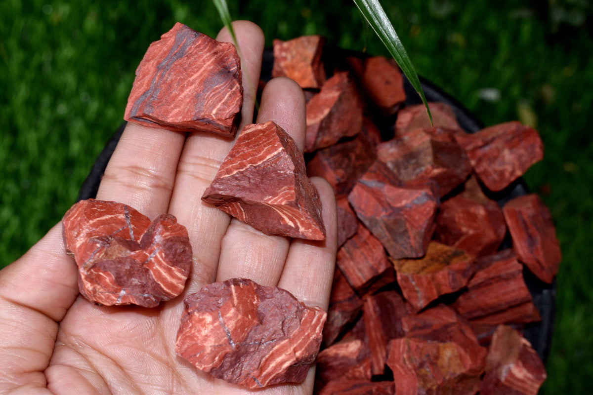 Star Bust Rough Natural Stones 1 inch Star Bust Raw Stones, Raw Crystal Chunks in pack size 4oz, 1/2lb, 1lb.