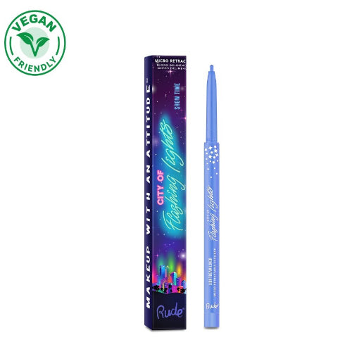 RUDE City of Flashing Lights Micro Retractable Liner - Show Time 