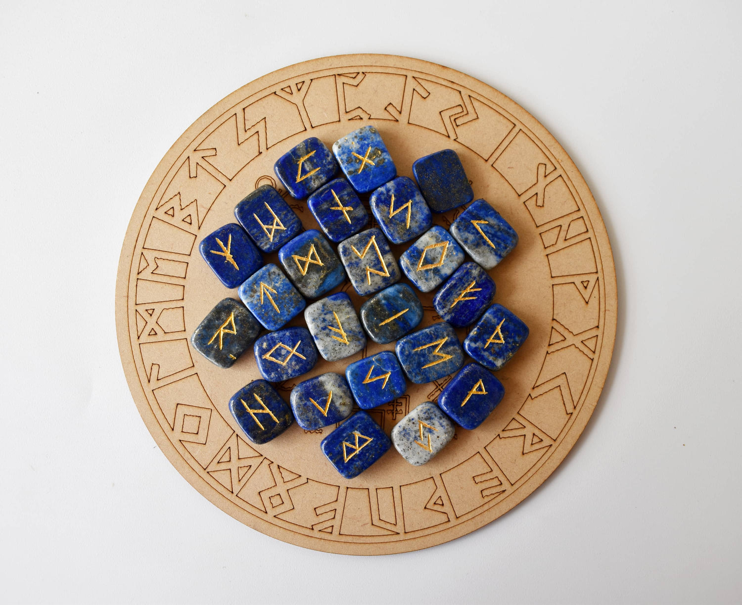 Lapis Lazuli Rune Set  (Angelic Communication and Insight )  DestGlow