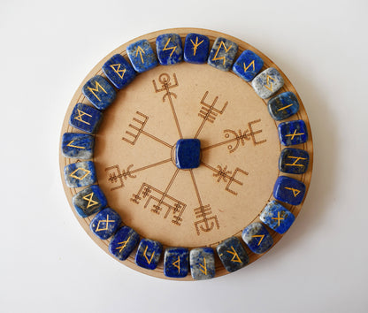 Lapis Lazuli Rune Set  (Angelic Communication and Insight )  DestGlow