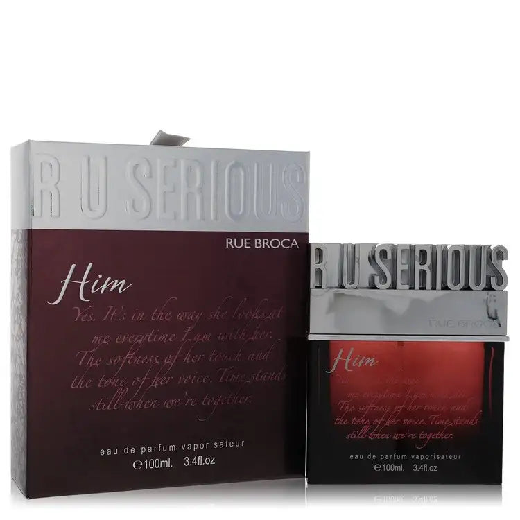 R U Serious Him By Rue Broca Cologne for Men