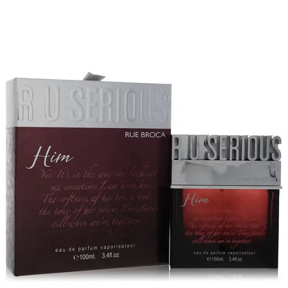 R U Serious Him By Rue Broca Cologne for Men