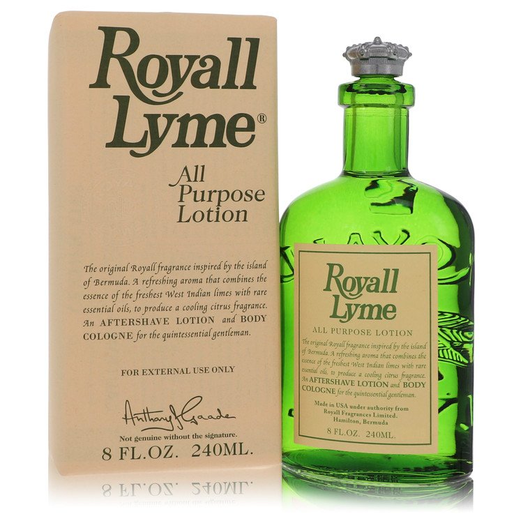 Royall Lyme by Royall Fragrances All Purpose Lotion / Cologne 8 oz for Men 