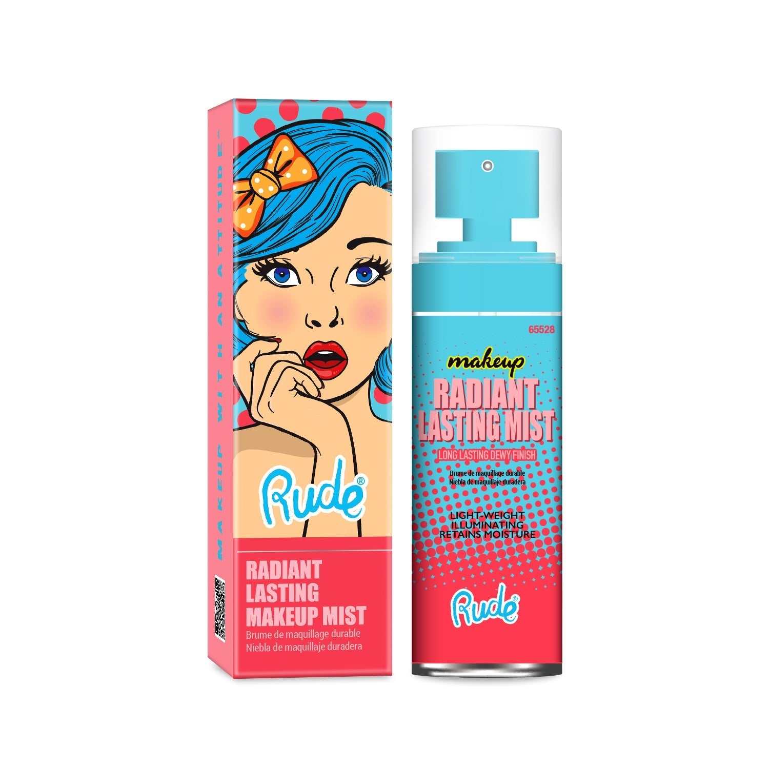 RUDE Radiant Lasting Makeup Mist - accessories